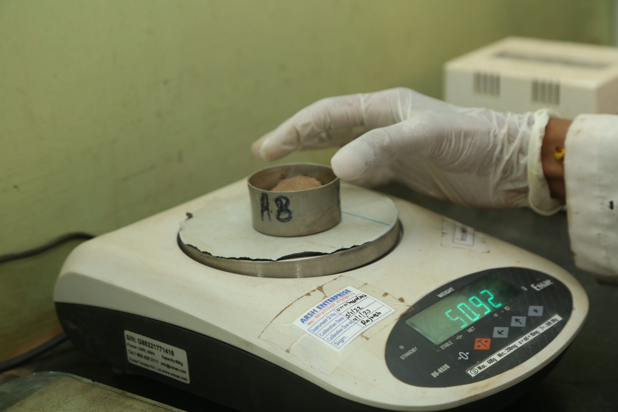 Soil Moisture Content Test