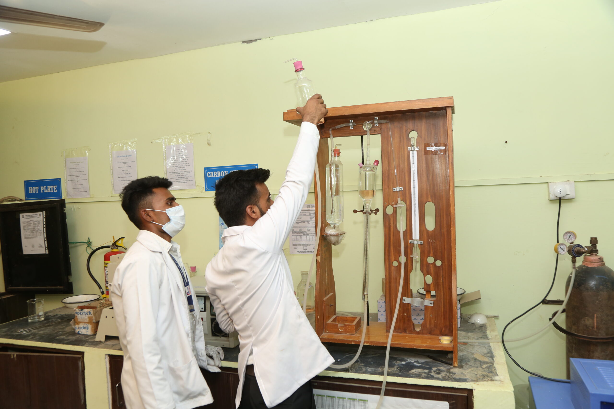 Steel Carbon & Sulphur Test