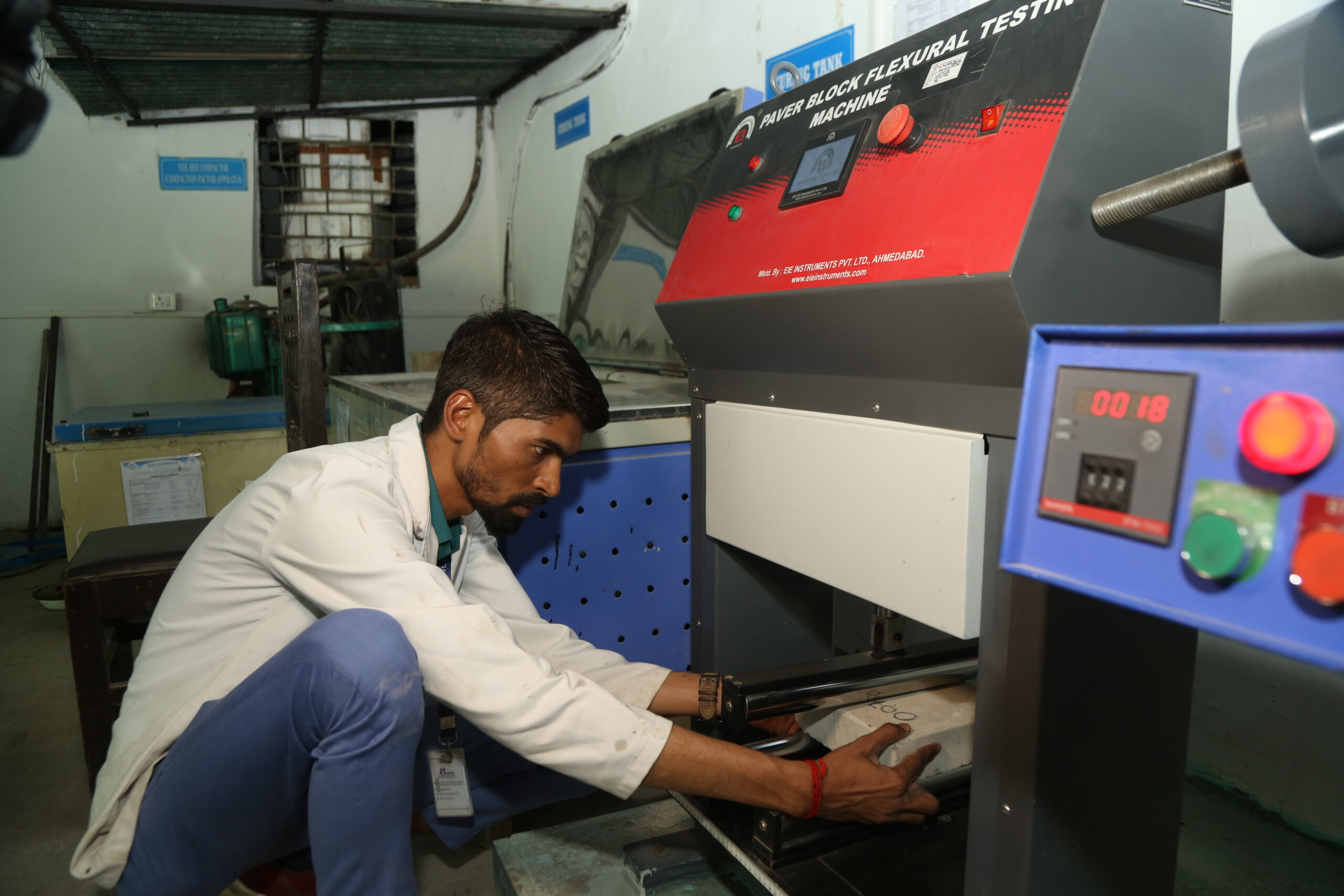 Paver Flexural Strength Test