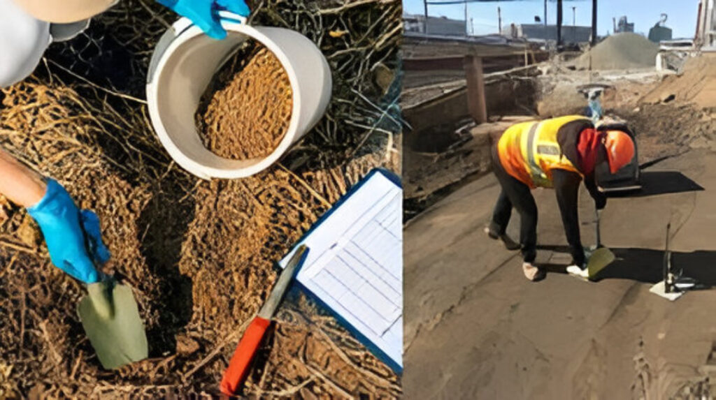 Soil testing by hi tech civil Testing lab